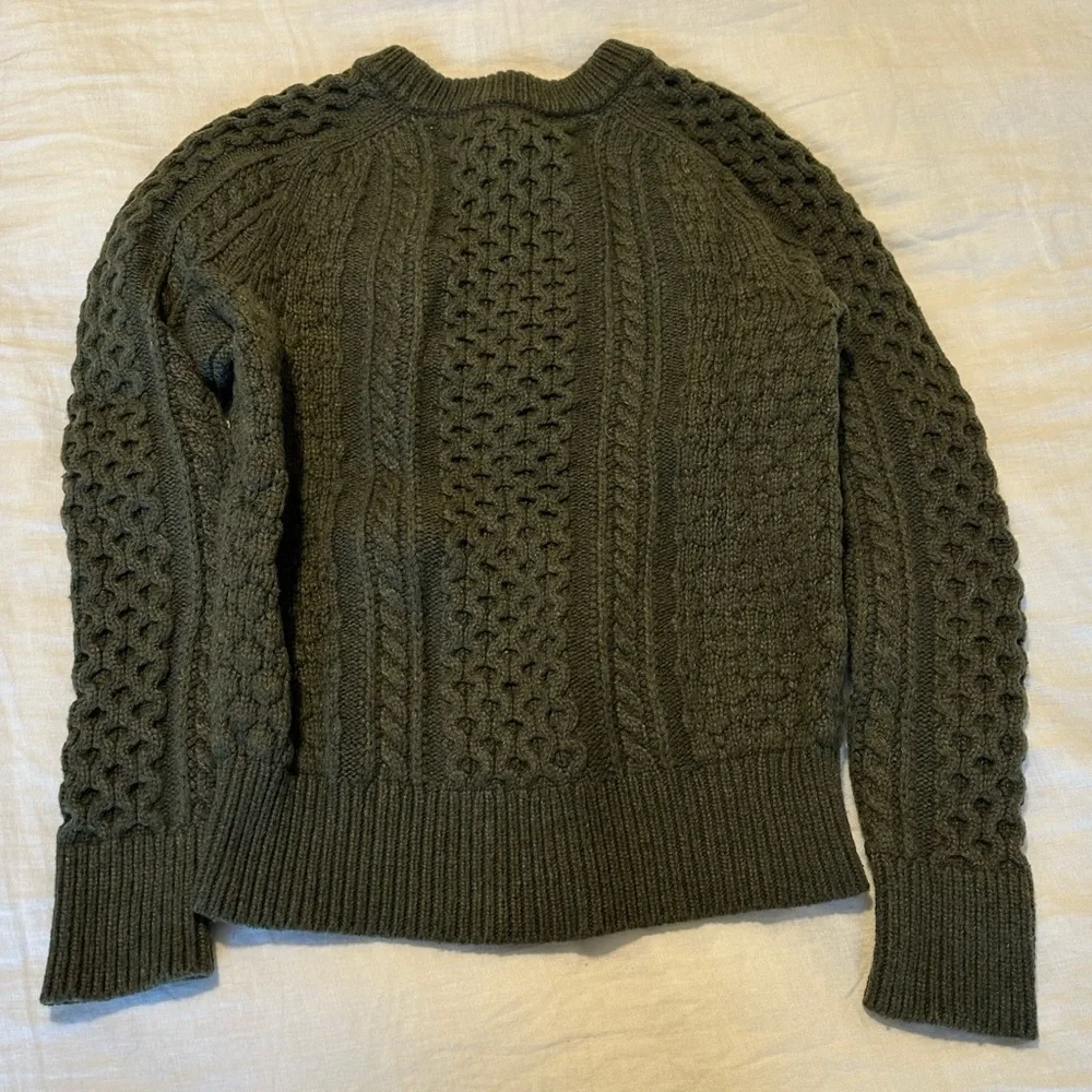 J. Crew Cable Knit Sweater